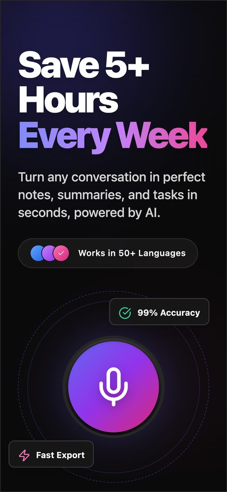 AI Note Taker screenshot 1