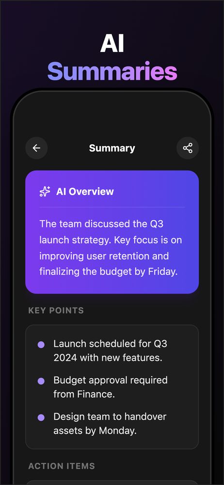 AI Note Taker screenshot 4