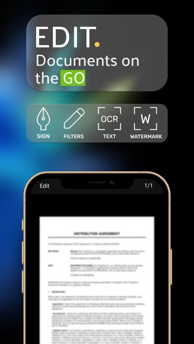 Scanner PDF－ID Scan Sign Print screenshot 2